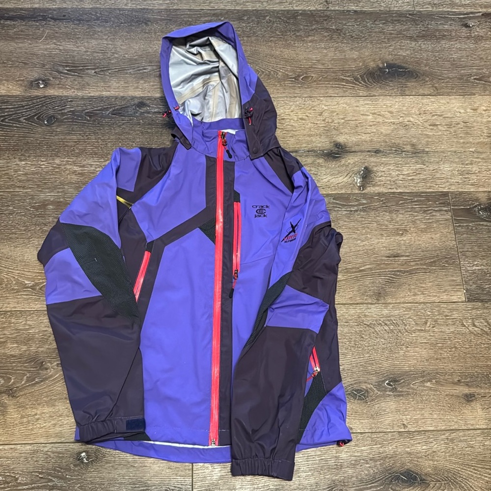 Crack jack wind breaker/ rain jacket Korean 90‎ (s/m)